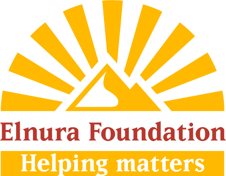 Elnura Foundation Helping matters logo RGB big